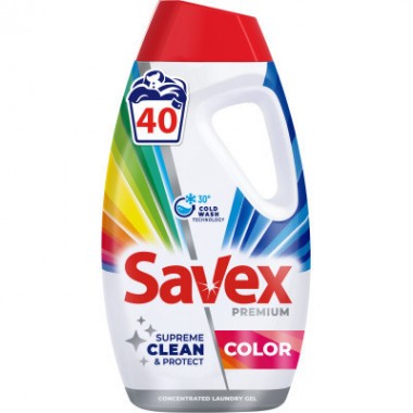 Гель для стирки Savex Premium Color 1.8 л (3800024048050)
