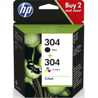 Картридж HP DJ No.304 Multipack (Black+Color) (3JB05AE)