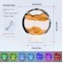 Ночник 3D зыбучие пески с Led подсветкой 7 режимов золотой песок Ночник 3D зыбучие пески с Led подсветкой 7 режимов золотой песок