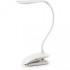 Настольная лампа ColorWay LED Flexible & Clip with built-in accumulator 500mAh (CW-DL04FCB-W)