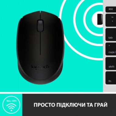 Мышка Logitech M170 Grey (910-004642)