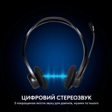 Наушники Logitech PC 960 Stereo Headset USB (981-000100)