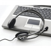 Наушники Logitech H111 Stereo Headset with 1*4pin jack (981-000593)