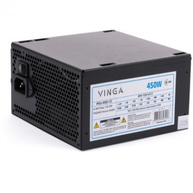 Блок питания Vinga 450W ОЕМ (PSU-450-12) Блок питания Vinga 450W ОЕМ (PSU-450-12)