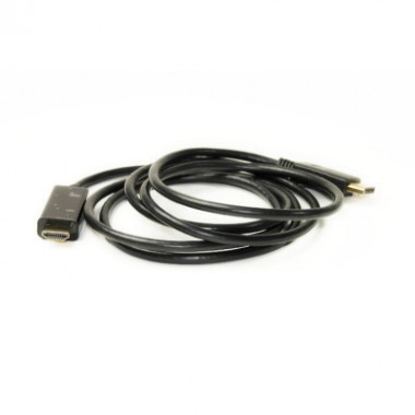 Кабель мультимедийный DisplayPort M to HDMI M 1.8m PowerPlant (KD00AS1278)