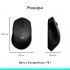 Мышка Logitech M280 Black (910-004287)