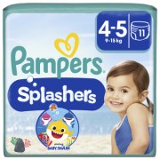 Подгузники Pampers для плавания Splashers Размер 4-5 (9-15 кг) 11 шт (8001090698384)