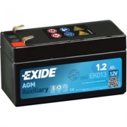Аккумулятор автомобильный EXIDE START-STOP AGM 1,2Ah (+/-) (18CCA) (EK013)