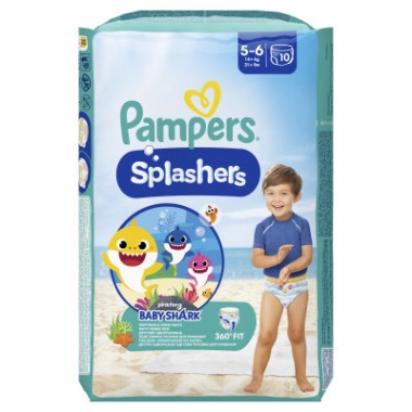 Подгузники Pampers для плавания Splashers Размер 5-6 (14+ кг) 10 шт (8001090728951) Подгузники Pampers для плавания Splashers Размер 5-6 (14+ кг) 10 шт (8001090728951)