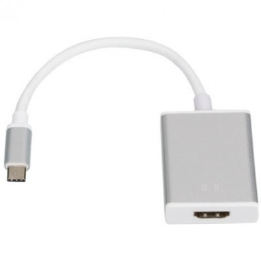 Переходник Type-C 3.1 to HDMI 4K 10 cm Atcom (13888)