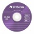 Диск CD Verbatim CD-RW 700Mb 12X SlimBox 5шт Color (43167)