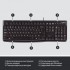 Клавиатура Logitech K120 Ukr (920-002643)