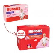 Подгузники Huggies Little Movers/Pants 3 Mega 6-11 кг для девочек 58 шт (5029053547480)