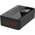 Зарядное устройство ColorWay Power Delivery GaN (2USB-A + 2USB TYPE-C) (100W) black (CW-CHS041PD-BK)