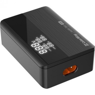 Зарядное устройство ColorWay Power Delivery GaN (2USB-A + 2USB TYPE-C) (100W) black (CW-CHS041PD-BK)