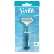 Бритва Gillette Venus Smooth с 2 сменными картриджами (3014260262693)