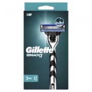 Бритва Gillette Mach3 с 2 сменными картриджами (7702018020706/7702018020676)