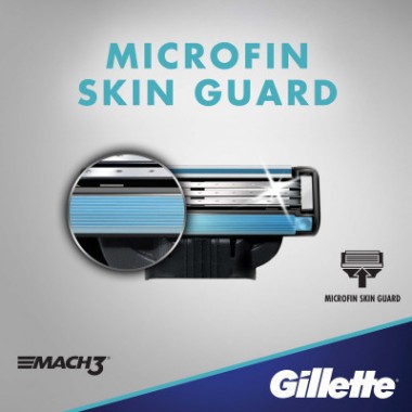 Бритва Gillette Mach3 с 2 сменными картриджами (7702018020706/7702018020676) Бритва Gillette Mach3 с 2 сменными картриджами (7702018020706/7702018020676)