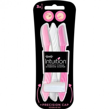 Бритва Wilkinson Sword Intuition Женский триммер для лица и зоны бикини 3 шт. (4027800081158)