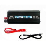 Перетворювач авто інвертор UKC 12V-220V 2000W