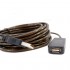 USB 2.0 удлинитель активный репитер, кабель AM - AF, 10м