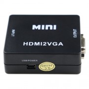 Конвертер HDMI - VGA, видео, аудио, 1080p