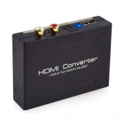 Экстрактор аудио, преобразователь HDMI, SPDIF, Toslink, RCA, тюльпан