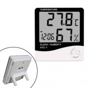 Термометр гигрометр цифровой -10~50C ЖК 3.8&quot. термогигрометр HTC-1