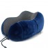 Дорожный набор для сна 3в1, подушка подголовник Memory foam, маска, беруши