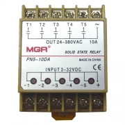 5-канальное твердотельное реле SSR PN5-10DA 10А DC-AC