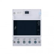 Wi-Fi счетчик электроэнергии однофазный 220В 100А DIN, защиты, Atorch AT4PW