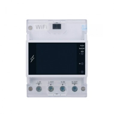 Wi-Fi счетчик электроэнергии однофазный 220В 100А DIN, защиты, Atorch AT4PW Wi-Fi счетчик электроэнергии однофазный 220В 100А DIN, защиты, Atorch AT4PW