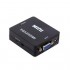 Конвертер VGA - HDMI, видео, аудио, 1080p, черный