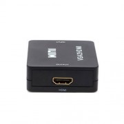 Конвертер VGA - HDMI, видео, аудио, 1080p, черный