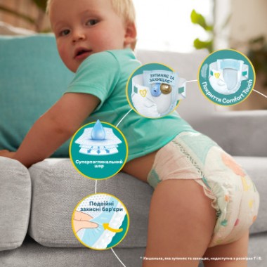 Подгузники Pampers Active Baby Размер 5 (11-16 кг) 64 шт (8001090949974)
