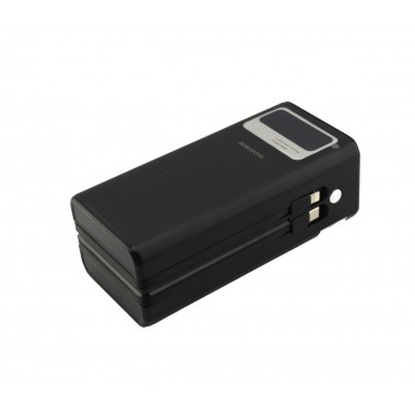 УМБ портативное зарядное Power Bank BOROFONE DBT35A 40000mAh со встроенными кабелями, черное