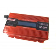 Перетворювач авто інвертор UKC 12V-220V 500W LCD KC-500D
