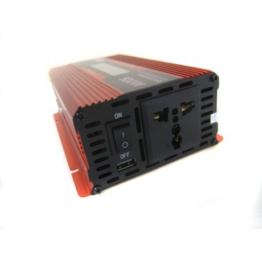 Перетворювач авто інвертор UKC 12V-220V 500W LCD KC-500D