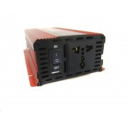 Перетворювач авто інвертор UKC 12V-220V 1000W LCD KC-1000D