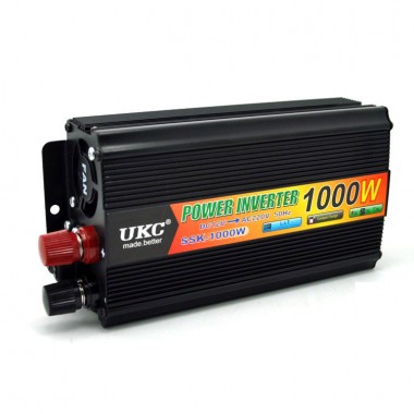 Інвертор перетворювач UKC 12V-220V 1000W