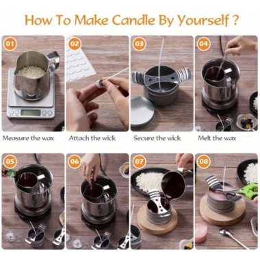 Профессиональный подарочный набор по изготовлению свечей DIY Candle making Kit