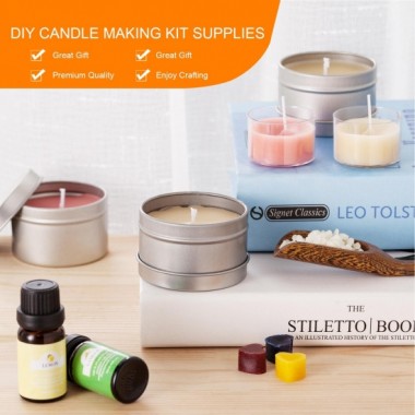 Профессиональный подарочный набор по изготовлению свечей DIY Candle making Kit
