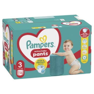 Подгузники Pampers Pants Midi Размер 3 (6-11 кг) 128 шт. (8006540069417)