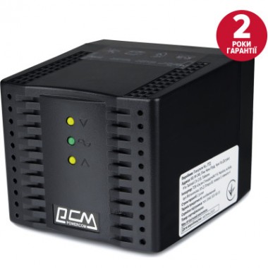 Стабилизатор Powercom TCA-1200 (TCA-1200 black)