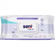 Влажные салфетки Seni Care Для догляду за тілом 30 х 20 см 80 шт. (5900516422417)