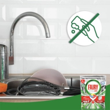 Таблетки для посудомоечных машин Fairy Platinum Plus All in One Lemon 71 шт. (8700216236126) Таблетки для посудомоечных машин Fairy Platinum Plus All in One Lemon 71 шт. (8700216236126)