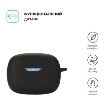 Чехол для наушников Armorstandart Hang Case для JBL Wave Beam Black (ARM73554) Чехол для наушников Armorstandart Hang Case для JBL Wave Beam Black (ARM73554)
