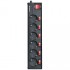Сетевой фильтр питания REAL-EL RS-6 EXTRA 1.8m, black (EL122300001)