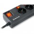 Сетевой фильтр питания REAL-EL RS-6 EXTRA 1.8m, black (EL122300001)