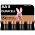 Батарейка Duracell AA лужні 8 шт. в упаковці (5000394006522 / 81417083 / 81480361) Батарейка Duracell AA лужні 8 шт. в упаковці (5000394006522 / 81417083 / 81480361)